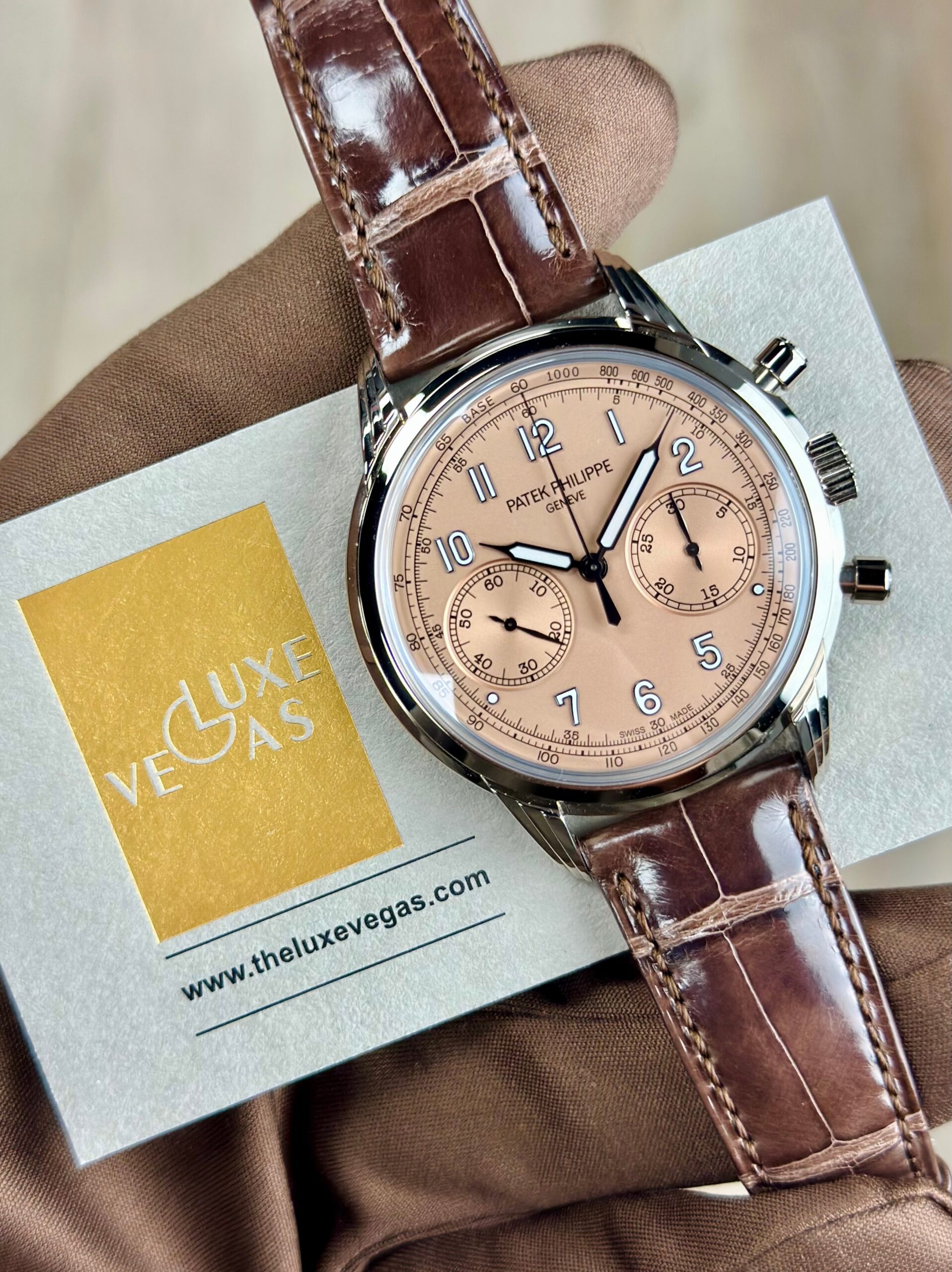 Patek Philippe Complications 41 Chronograph Rose Gilt Opaline Arabic 5172G-010