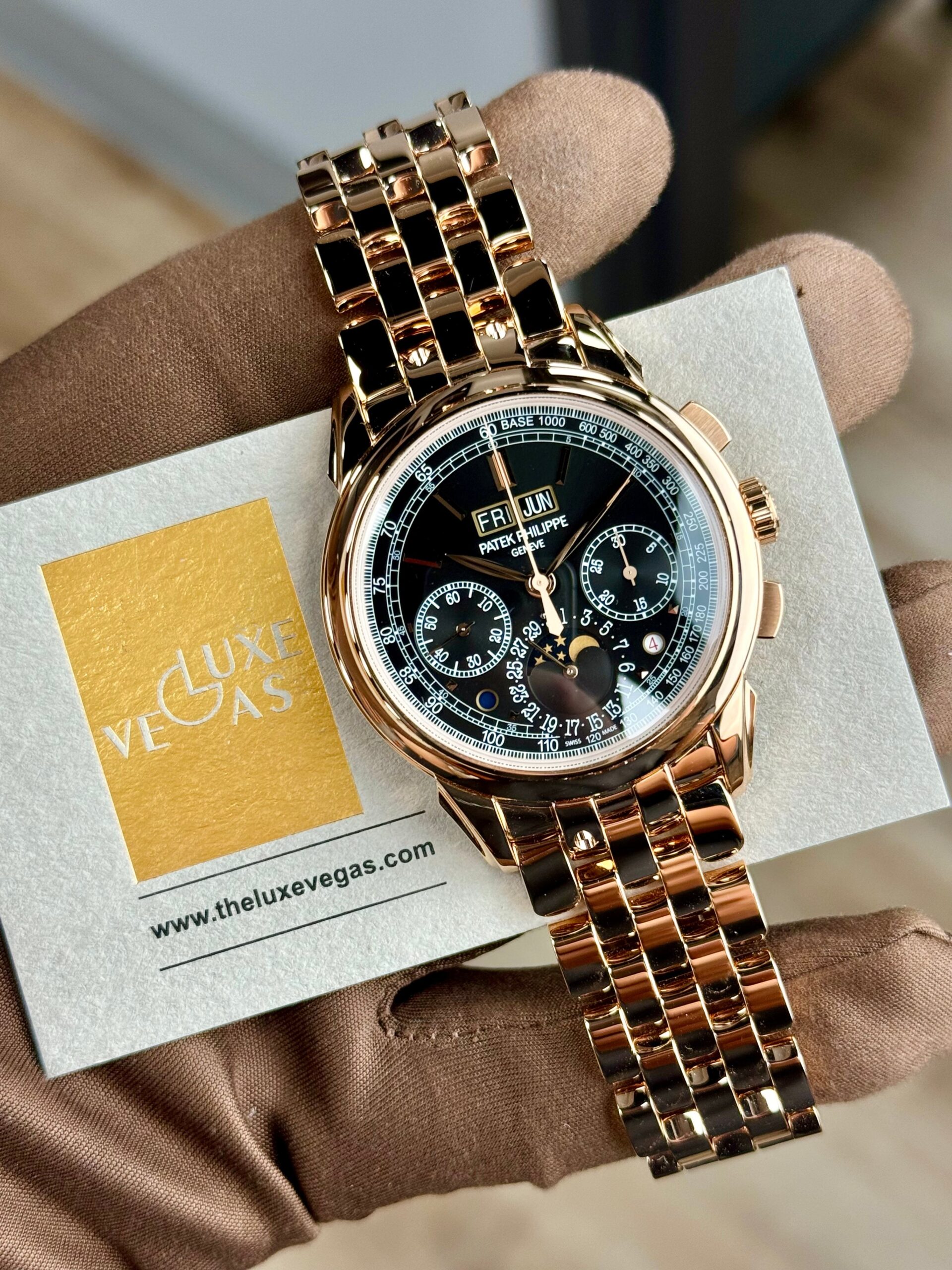 Patek Philippe Grand Complications 41 Perpetual Calendar Ebony Black 5270/1R-001