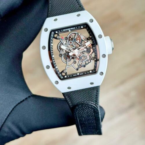 Richard Mille Bubba Watson White Ceramic Strap Preowned 2016 RM055