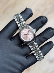 Rolex Datejust 28 Pink Diamond Fluted Jubilee 2026 Unworn 279174