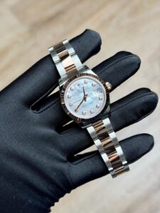 Rolex Datejust 31 MOP Pearl Diamond Fluted Oyster 2026 Unworn 278271