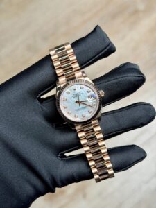 Rolex Datejust 31 MOP Pearl Diamond Fluted President Preowned 2019 278275