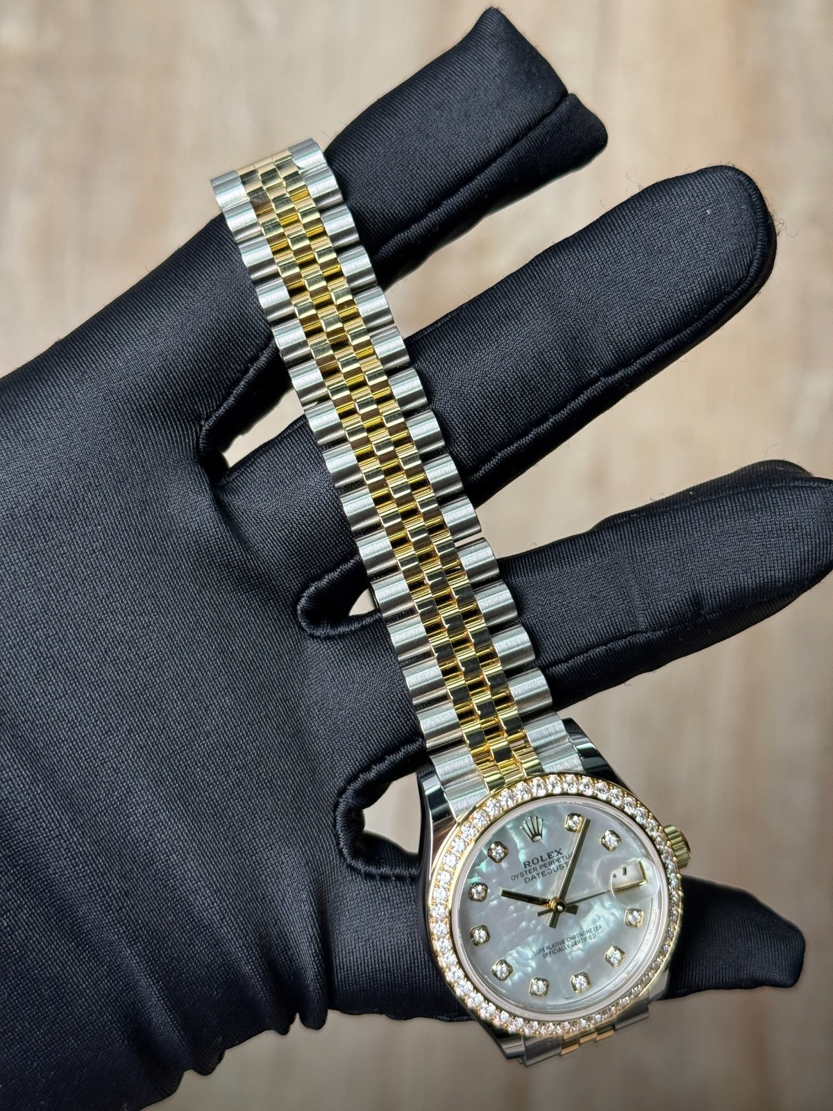 Rolex Datejust 31 MOP Pearl Diamond Jubilee 2026 Unworn 278383RBR