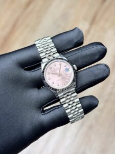 Rolex Datejust 31 Pink Diamond Fluted Jubilee 2026 Unworn 278274