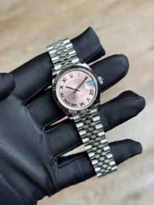 Rolex Datejust 31 Pink Roman Fluted Jubilee 2026 Unworn 278274