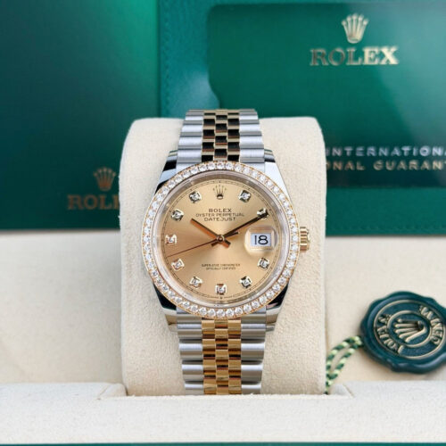 Rolex Datejust 36 Champagne Diamond Jubilee 2026 Unworn 126283RBR