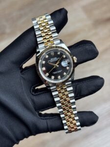 Rolex Datejust 36 Black Diamond Fluted Jubilee 2026 Unworn 126233