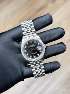 Rolex Datejust 36 Black Diamond Bezel Jubilee 2026 Unworn 126284RBR