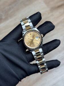 Rolex Datejust 36 Champagne Index Fluted Oyster 2026 Unworn 126233
