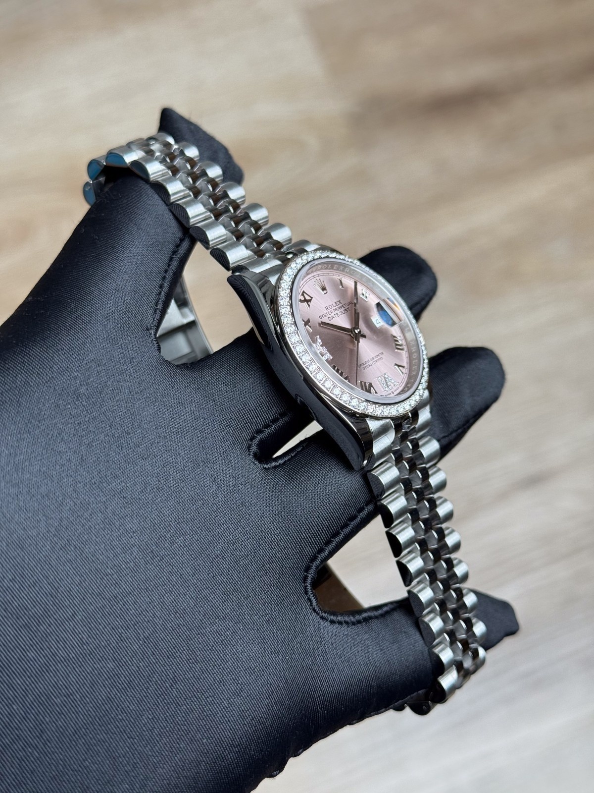 Rolex Datejust 36 Pink Roman VIIX Diamond Jubilee 2026 Unworn 126284RBR