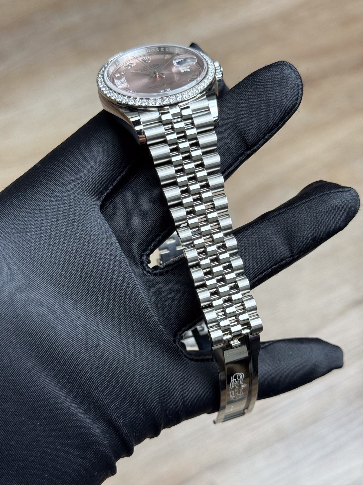 Rolex Datejust 36 Pink Roman VIIX Diamond Jubilee 2026 Unworn 126284RBR