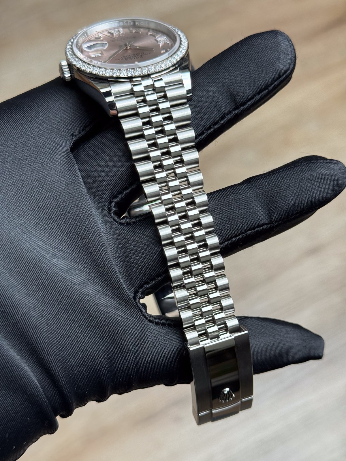 Rolex Datejust 36 Pink Roman VIIX Diamond Jubilee 2026 Unworn 126284RBR