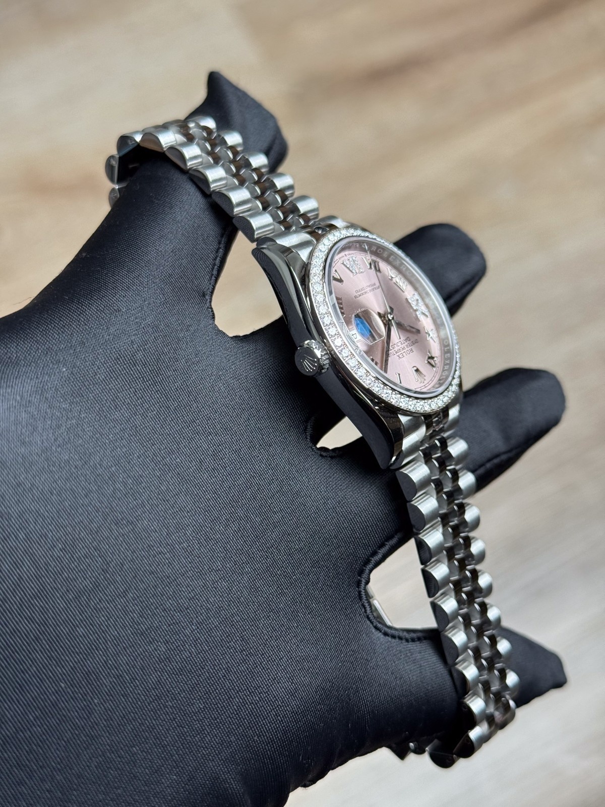 Rolex Datejust 36 Pink Roman VIIX Diamond Jubilee 2026 Unworn 126284RBR