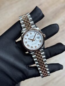 Rolex Datejust 36 White Roman Fluted Jubilee 2026 Unworn 126231