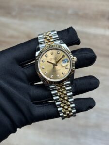 Rolex Datejust 41 Champagne Diamond Fluted Jubilee 2026 Unworn 126333