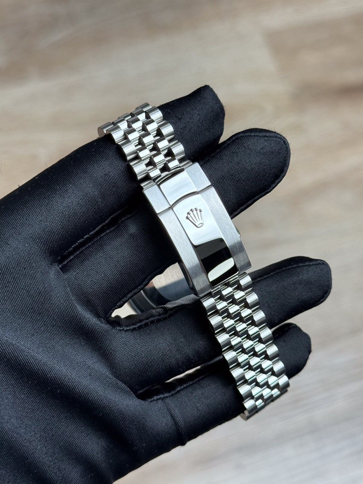 Rolex Datejust 41 Rhodium Slate Grey Index Fluted Jubilee 2026 Unworn 126334