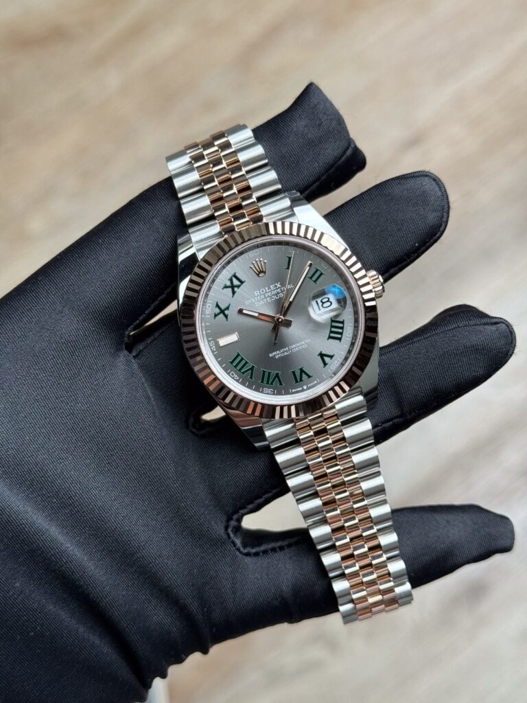 Rolex Datejust 41 Wimbledon Slate Roman Fluted Jubilee 2026 Unworn 126331