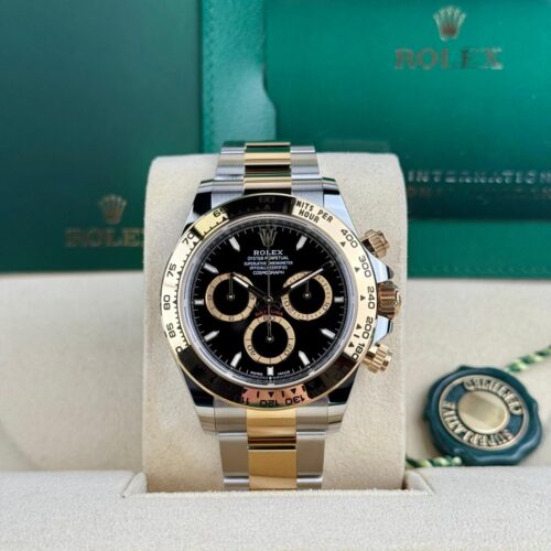 Rolex Daytona 40 Black/Black Index Oyster 2026 Unworn 126503