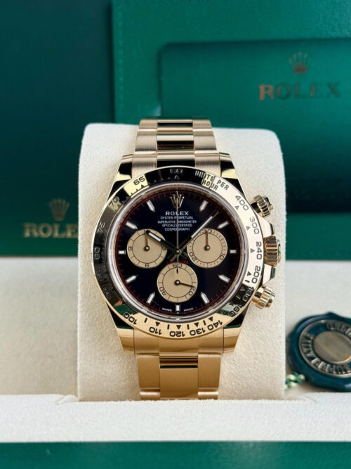 Rolex Daytona 40 Paul Newman Black/Champagne Index Oyster Preowned 2024 126508
