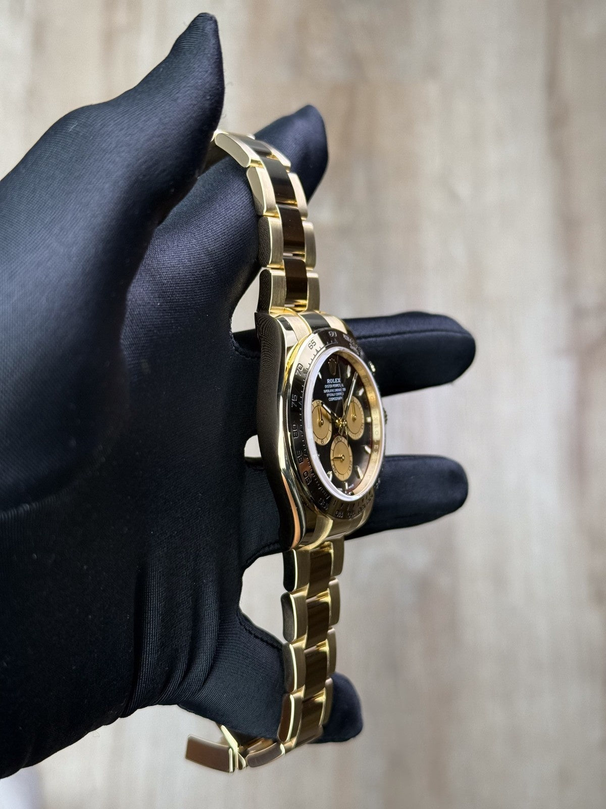 Rolex Daytona 40 Paul Newman Black/Champagne Index Oyster Preowned 2024 126508