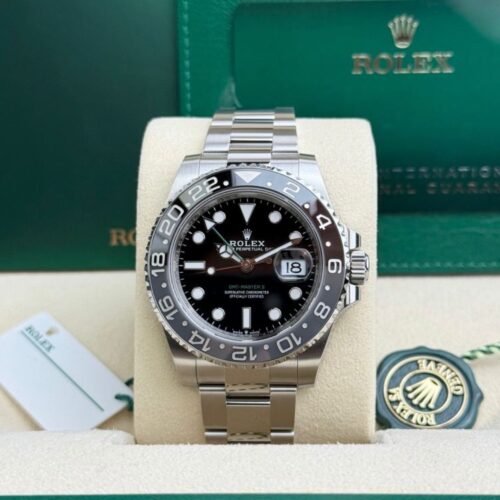 Rolex GMT-Master II 40 Bruce Wayne Black/Grey Oyster 2026 Unworn 126710GRNR