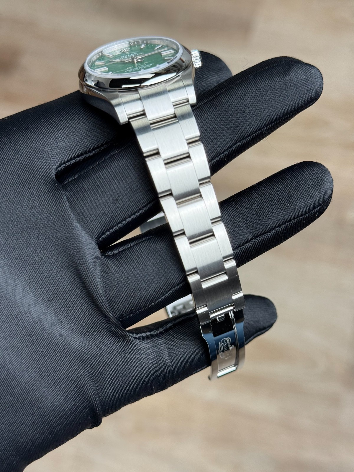 Rolex Oyster Perpectual 31 Green Index Smoooth Oyster 2026 Unworn 277200