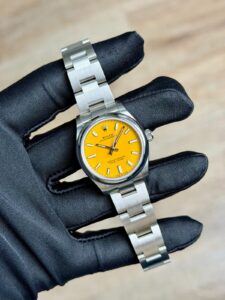 Rolex Oyster Perpectual 31 Yellow Index Oyster Preowned 2022 277200