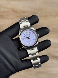 Rolex Oyster Perpectual 36 Lavender Smooth Oyster Bracelet 2025 Unworn 126000