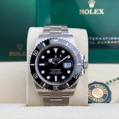 Rolex Submariner Date 41 Black Dial Black Bezel Oyster 2026 Unworn 126610LN