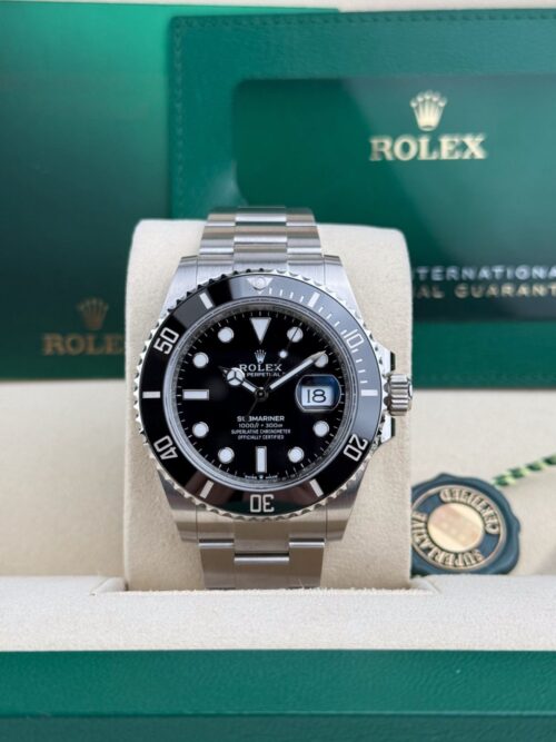 Rolex Submariner Date 41 Black Dial Black Bezel Oyster 2026 Unworn 126610LN