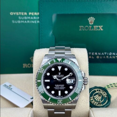 Rolex Submariner Date 41 Black Dial Green Bezel Oyster 2026 Unworn 126610LV