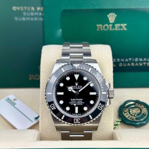 Rolex Submariner No Date 41 Black Dial Black Bezel Oyster 2026 Unworn 124060
