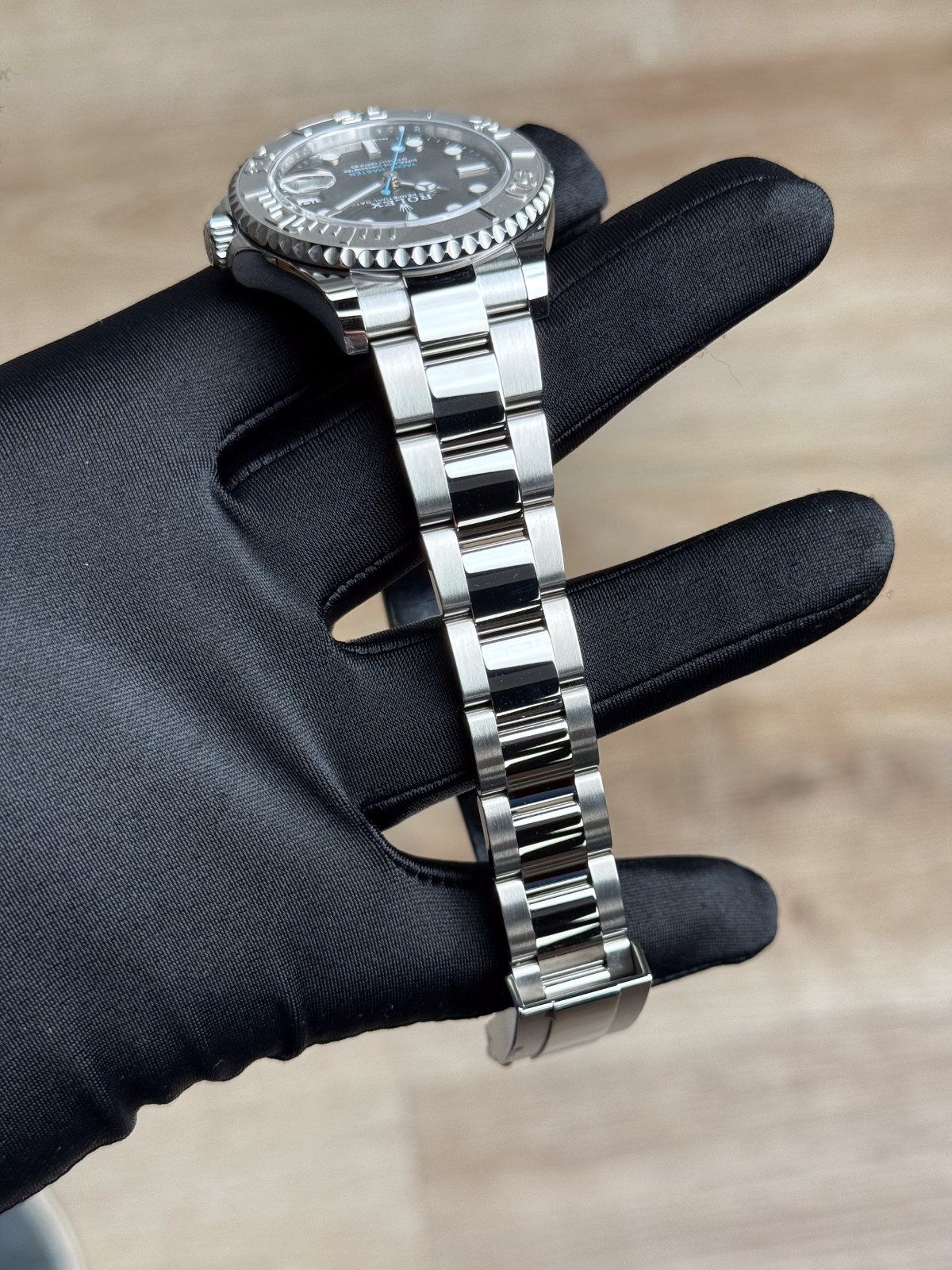 Rolex Yacht-Master 37 Date Rhodium Grey Platinum Oyster 2026 Unworn 268622