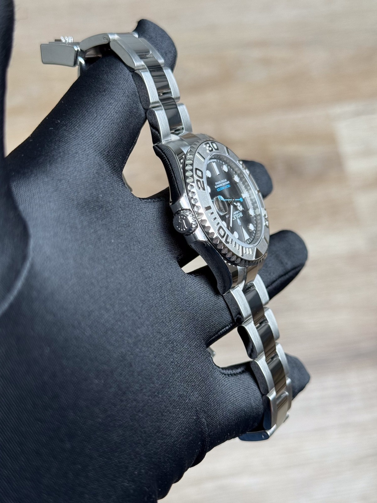 Rolex Yacht-Master 37 Date Rhodium Grey Platinum Oyster 2026 Unworn 268622