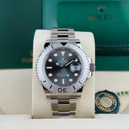Rolex Yacht-Master 40 Date Rhodium Grey Platinum Oyster 2026 Unworn 126622