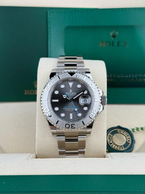 Rolex Yacht-Master 40 Date Rhodium Grey Platinum Oyster 2026 Unworn 126622