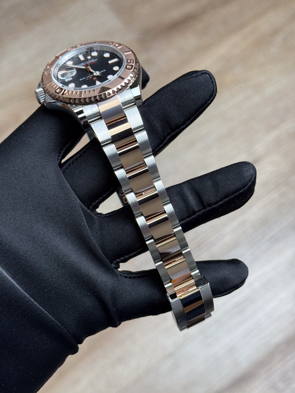Rolex Yacht-Master 40 Black Rose Bezel Oyster Preowned 2022 126621