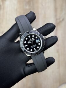 Rolex Yacht-Master 42 Black/Black Oysterflex Preowned 2021 226659