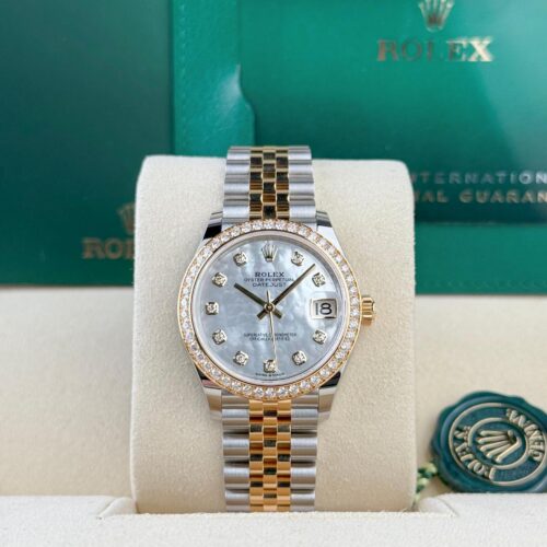 Rolex Datejust 31 MOP Pearl Diamond Jubilee 2026 Unworn 278383RBR